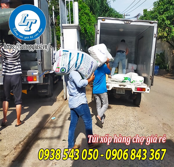 Giao túi xốp hàng chợ tại bình chánh