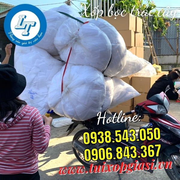 Giao xốp bọc trái cây đủ loại