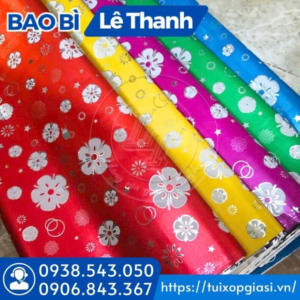 Giấy kiếng bọc quà, gói quà