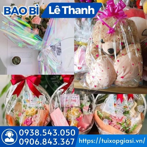 Giấy kiếng bọc quà, gói quà