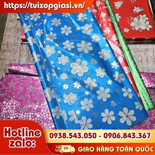 Giấy kiếng gói quà, bánh mứt tết