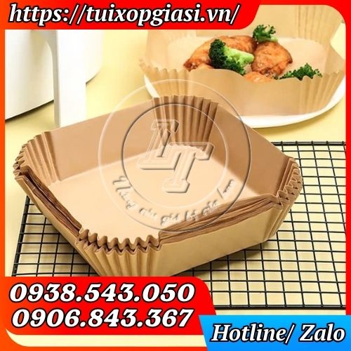 Giấy lót nồi chiên không dầu hình vuông