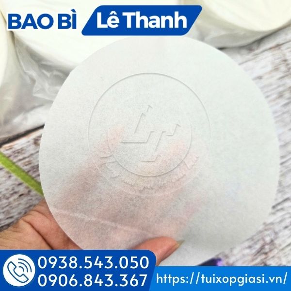 Giấy nến lót miệng ly