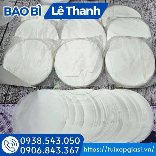 Giấy nến chống tràn ly chất lượng