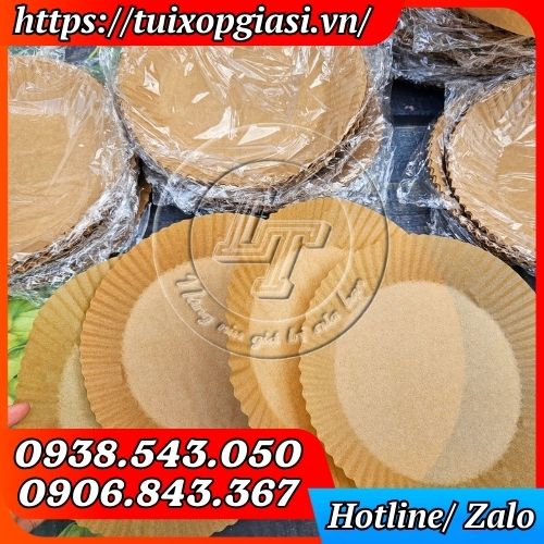 Giấy nến, giấy lót nồi chiên không dầu giá rẻ