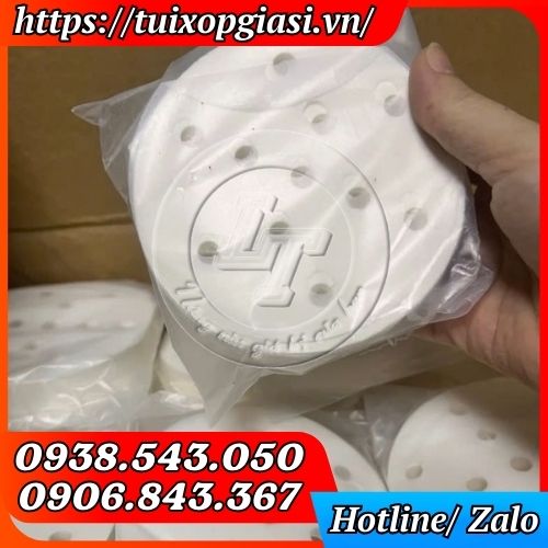 Giấy nến tròn đục lỗ