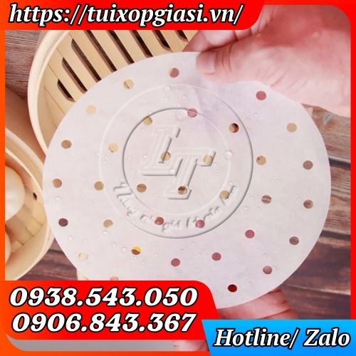 Giấy nến tròn đục lỗ