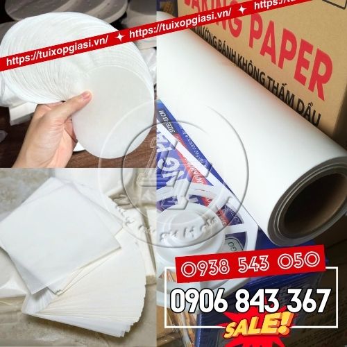 Giấy nướng bánh chống dính giá sỉ