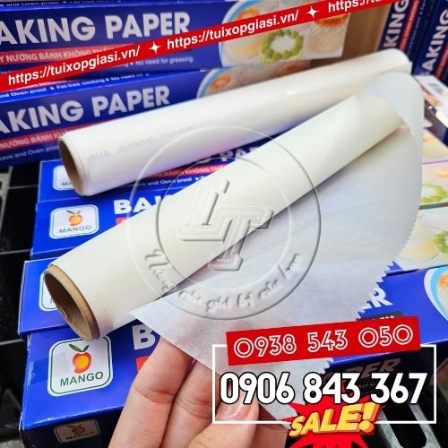 Giấy nướng bánh chống dính cuọn nhỏ