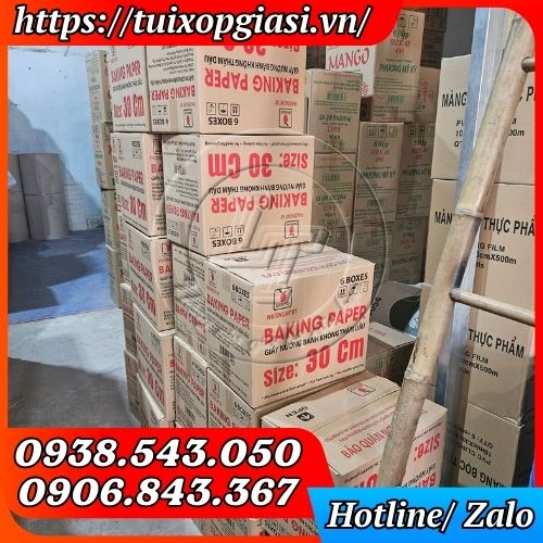 Giấy nướng bánh không thấm dầu chất lượng