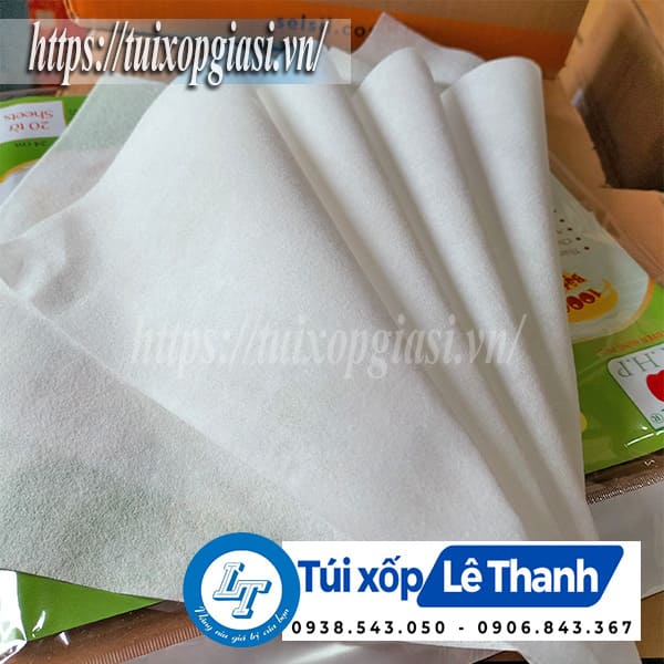 Giấy thấm dầu mỡ thực phẩm giá rẻ