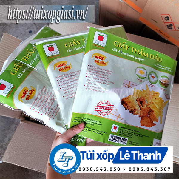 Giấy thấm dầu mỡ thực phẩm giá rẻ