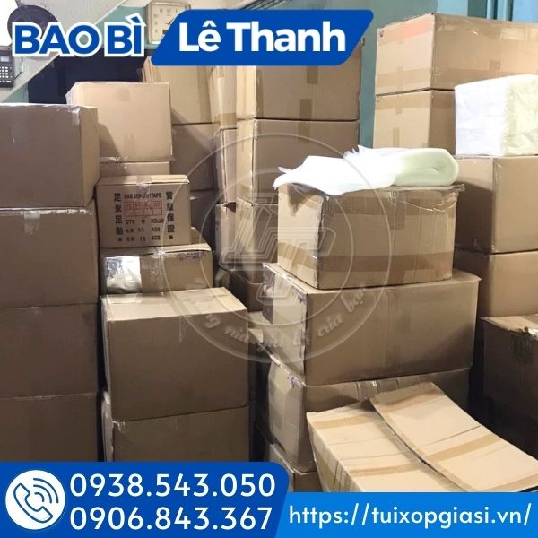 thùng giấy thấm dầu thực phẩm