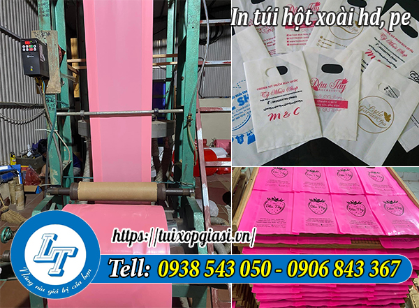 In túi hột xoài hd, pe giá rẻ tại xưởng