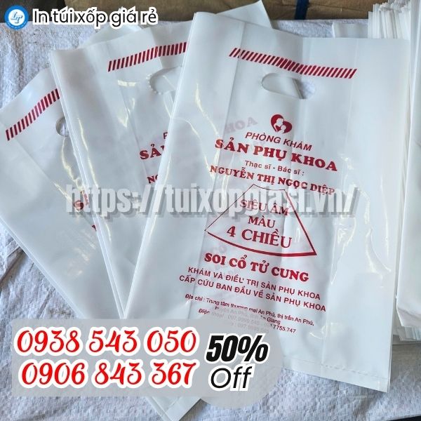 Túi xốp hột xoài pe in