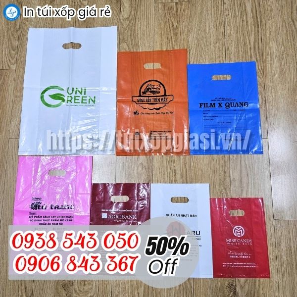 Túi hột xoài pe in