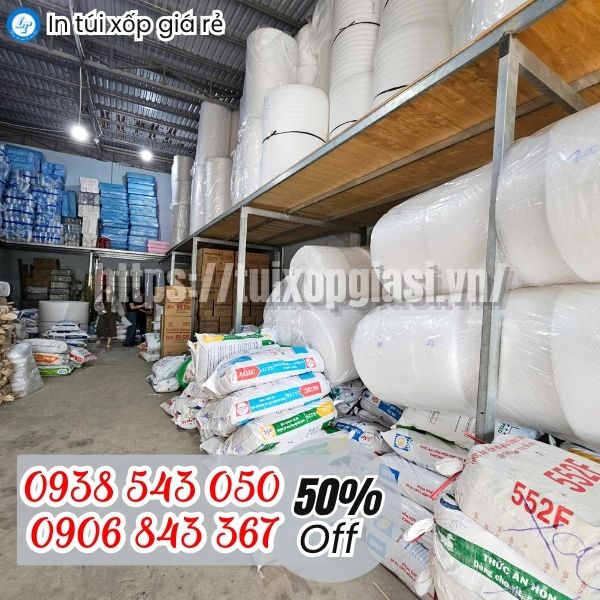 Kho túi xốp in giá rẻ