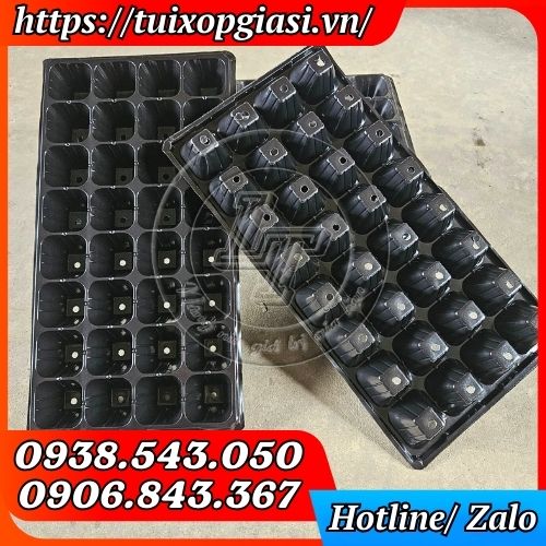 Khay nhựa ươm hạt giống lỗ vuông