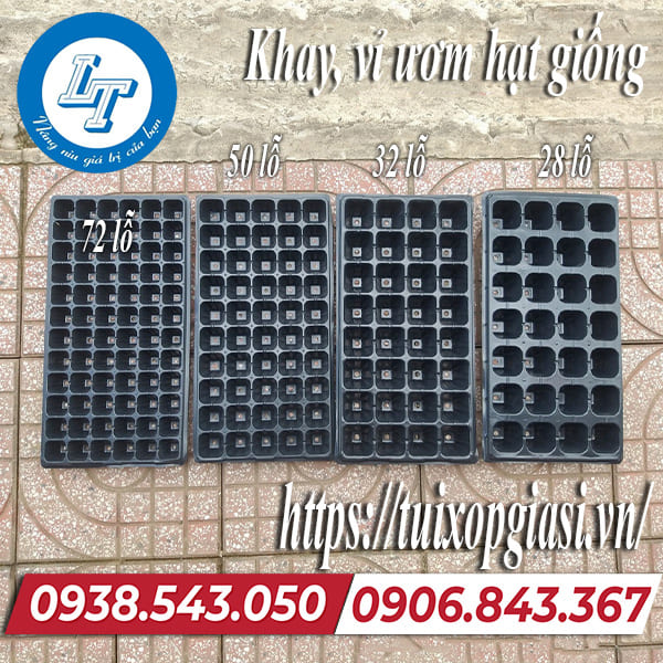 Khay, vỉ ươm hạt giống giá rẻ nhất TPHCM