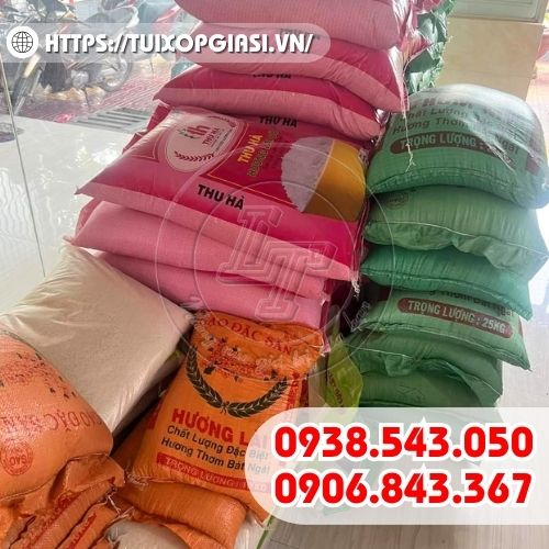 Bao đựng gạo giá sỉ đa dạng mẫu mã