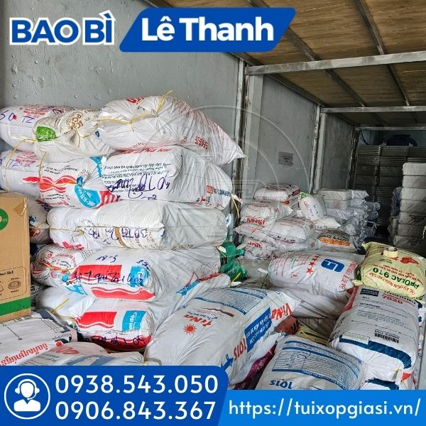 Kho sỉ túi bóng mỡ màu gai thường