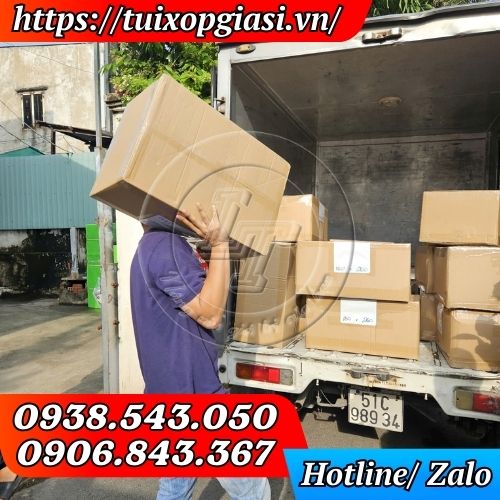 Lên hàng túi zip 8 cạnh cho khách sỉ