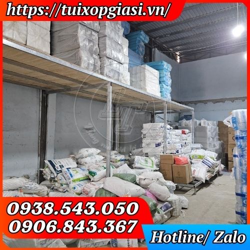 Kho túi xốp sữa 2 quai