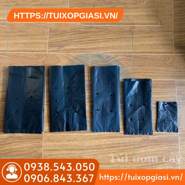 Kích thước túi ươm cây Kích thước túi ươm cây