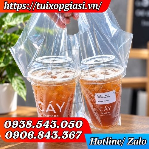 Đựng được 2 ly trà sữa