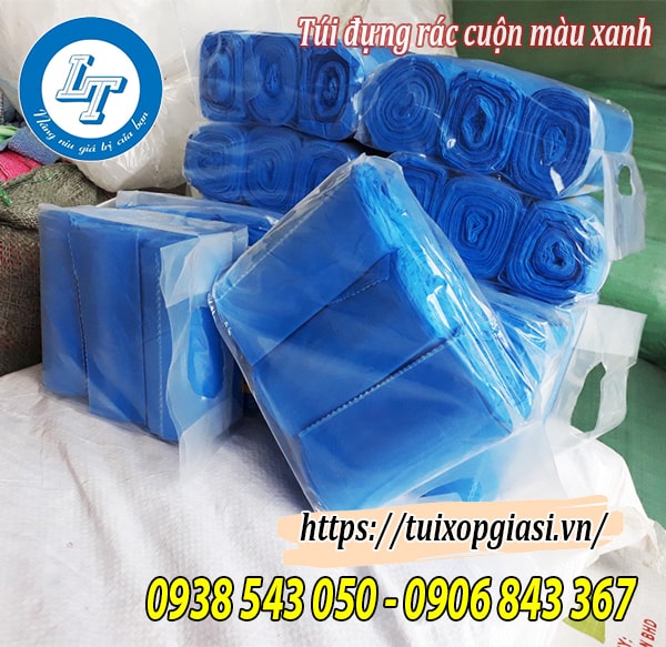 Lấy sỉ túi rác cuộn xanh tại bình chánh