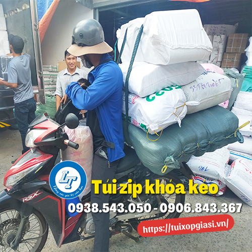 Lấy sỉ túi zip khóa kéo giá rẻ