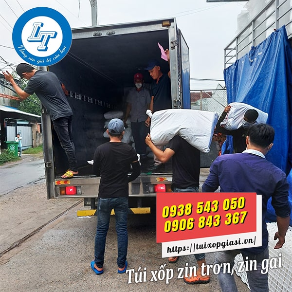 Lên đơn túi xốp zin trơn, zin gai cho khách sỉ