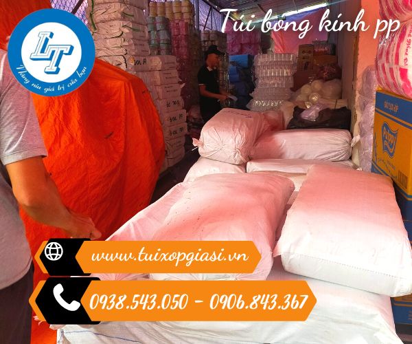 Lên hàng túi bóng kính pp cho khách sỉ