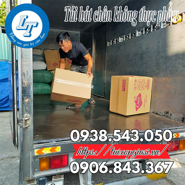 Lên hàng túi hút chân không thực phẩm cho khách