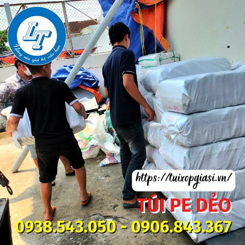 lên hàng túi pe dẻo