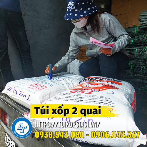 Lên hàng túi xốp 2 quai đủ size