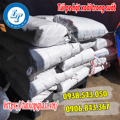 Lên túi pe hột xoài cho khách tphcm