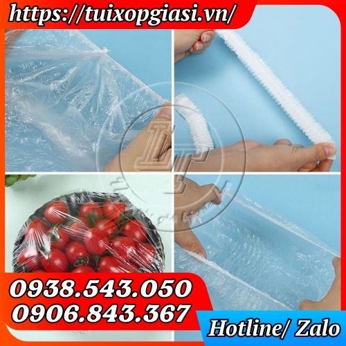 Màng bọc thực phẩm túi gấu co giãn tốt