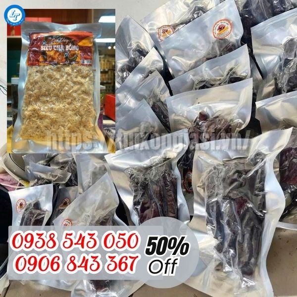 Túi ép 3 biên 1 mặt bạc đựng thực phẩm khô