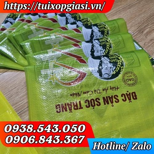 Công ty Lê Thanh mối sỉ bao tải đựng gạo ST 25