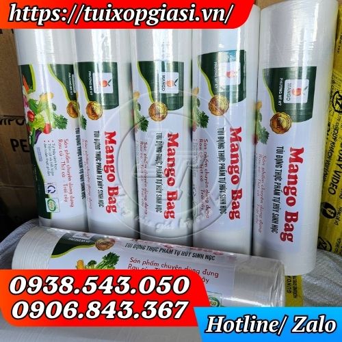 Mua cuộn túi xé siêu thị đựng thực phẩm giá rẻ