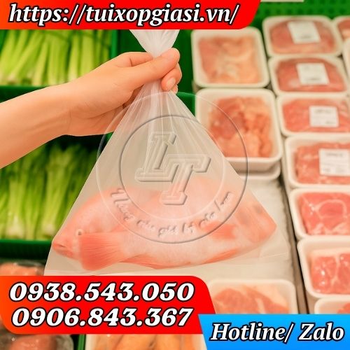 Túi xé siêu thị đựng thực phẩm