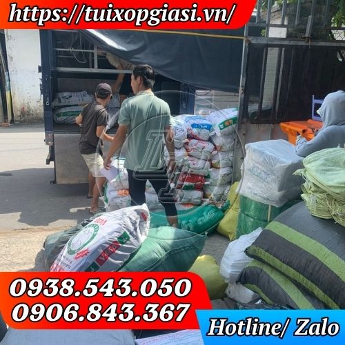 Lên túi xé siêu thị cho khách sỉ