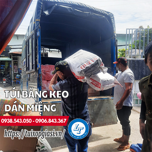 Mua túi băng keo dán miệng giá sỉ hcm