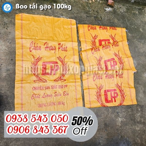 Nguồn bao tải gạo giá sỉ ổn định