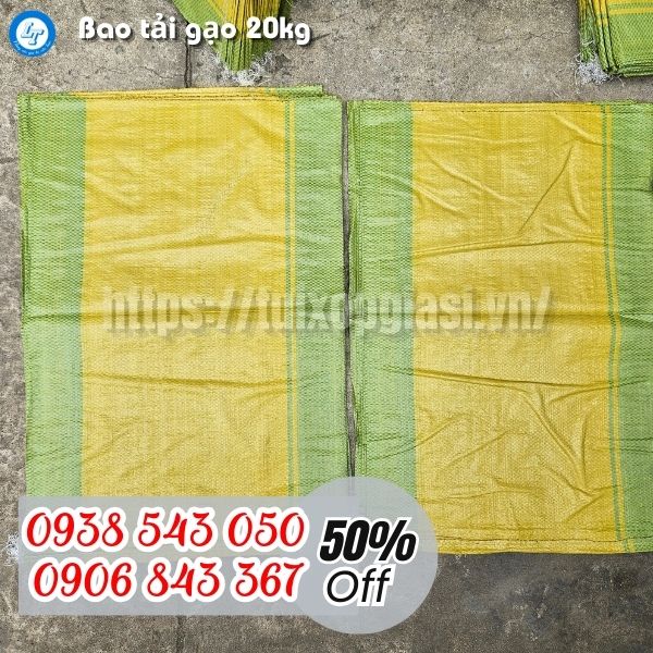 Nguồn bao tải gạo giá sỉ ổn định