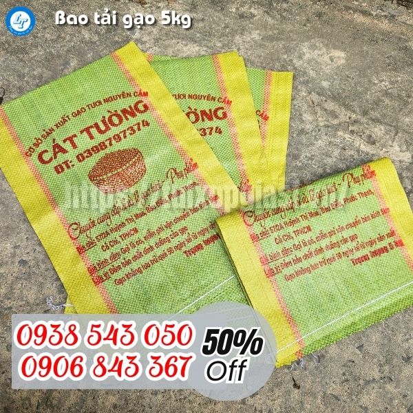 Nguồn bao tải gạo giá sỉ ổn định