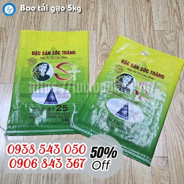 Nguồn bao tải gạo giá sỉ ổn định