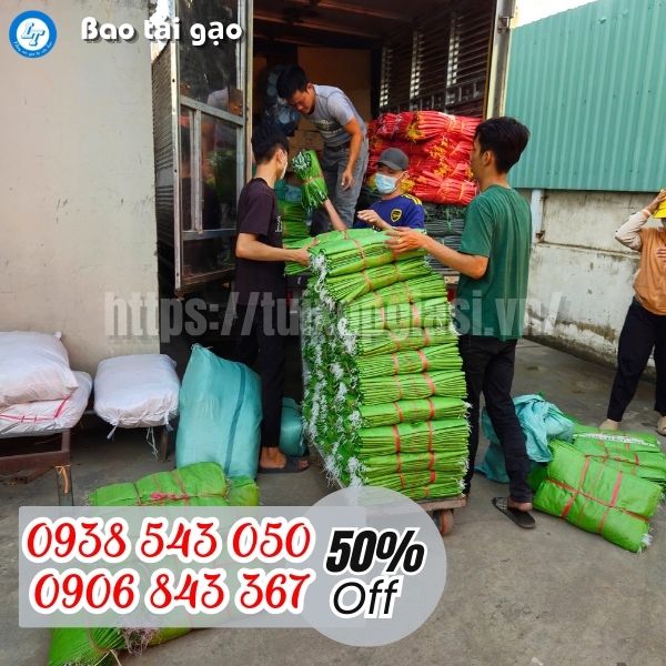 Nguồn bao tải gạo giá sỉ ổn định