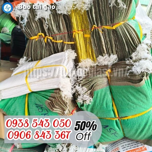 Nguồn bao tải gạo giá sỉ ổn định